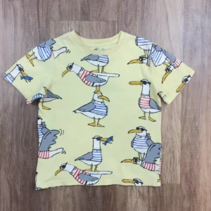 Sárga színű Rövid ujjú Fiú Póló (H&M) 110, 116