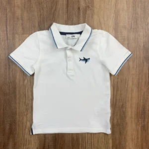 Fehér színű Rövid ujjú Fiú Póló (C&A) 104