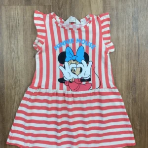 Fehér, Piros színű Ujjatlan Lány Ruha (H&M) 104, 98