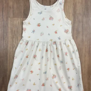 Vaj színű Ujjatlan Lány Ruha (H&M) 110, 116