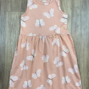 Rózsaszín színű Ujjatlan Lány Ruha (H&M) 110, 116