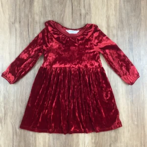 Piros színű Hosszú ujjú Lány Ruha (H&M) 104, 98