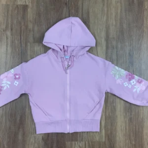 Rózsaszín színű Kapucnis Lány Pulóver (Mayoral) 110