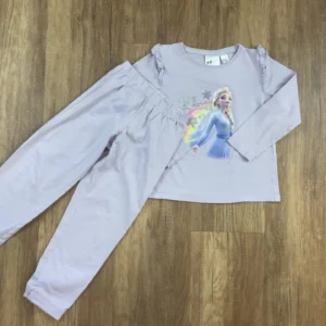 Lila színű Hosszú ujjú Lány Pizsama (H&M) 110, 116