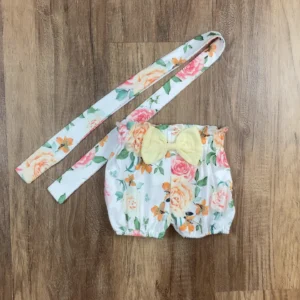 Fehér, Narancs színű Rövid szárú Lány Nadrág (Egyéb) 62, 68