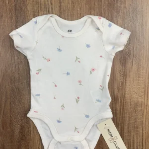 Vaj színű Rövid ujjú Lány Body (H&M) 62