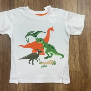 Fehér színű Rövid ujjú Fiú Póló (Egyéb) 104