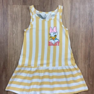 Fehér, Sárga színű Lány Ruha (H&M) 104, 98