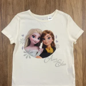 Vaj színű Rövid ujjú Lány Póló (H&M) 110, 116