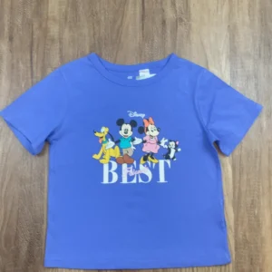 Lila színű Rövid ujjú Lány Póló (H&M) 110, 116