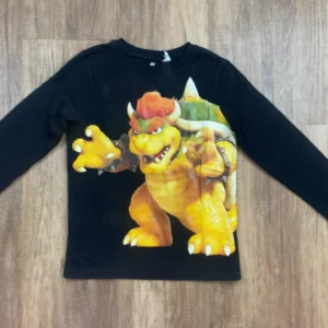 Fekete színű Hosszú ujjú Fiú Póló (H&M) 122, 128